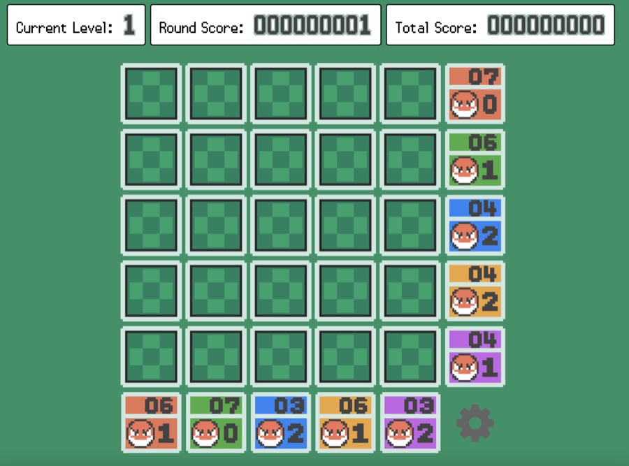 Screenshot of Voltorb Flip